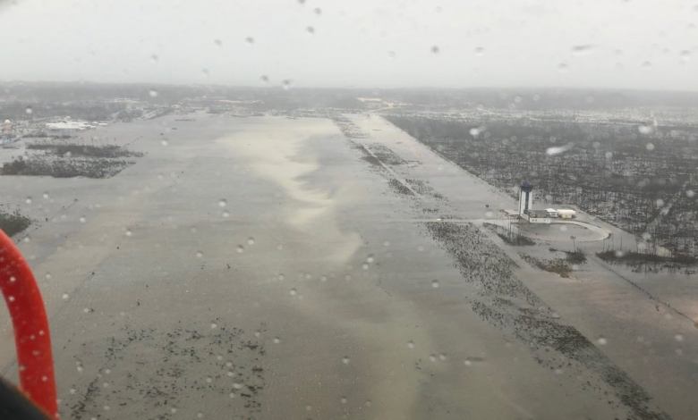 Marsh Harbor Airport after Dorian