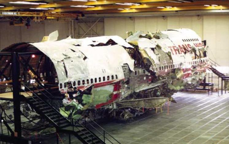 TWA Flight 800 reconstruction