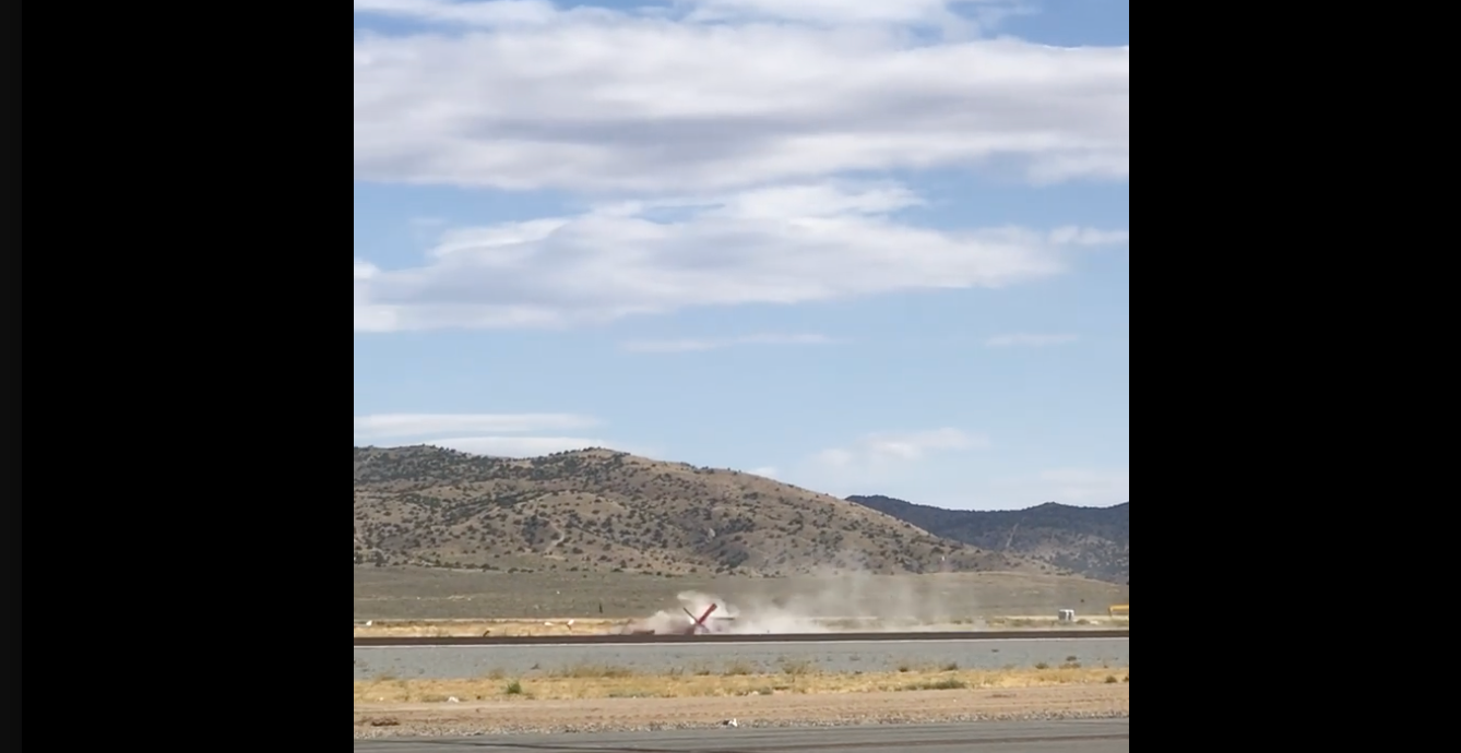 Video footage shows Draco crashing
