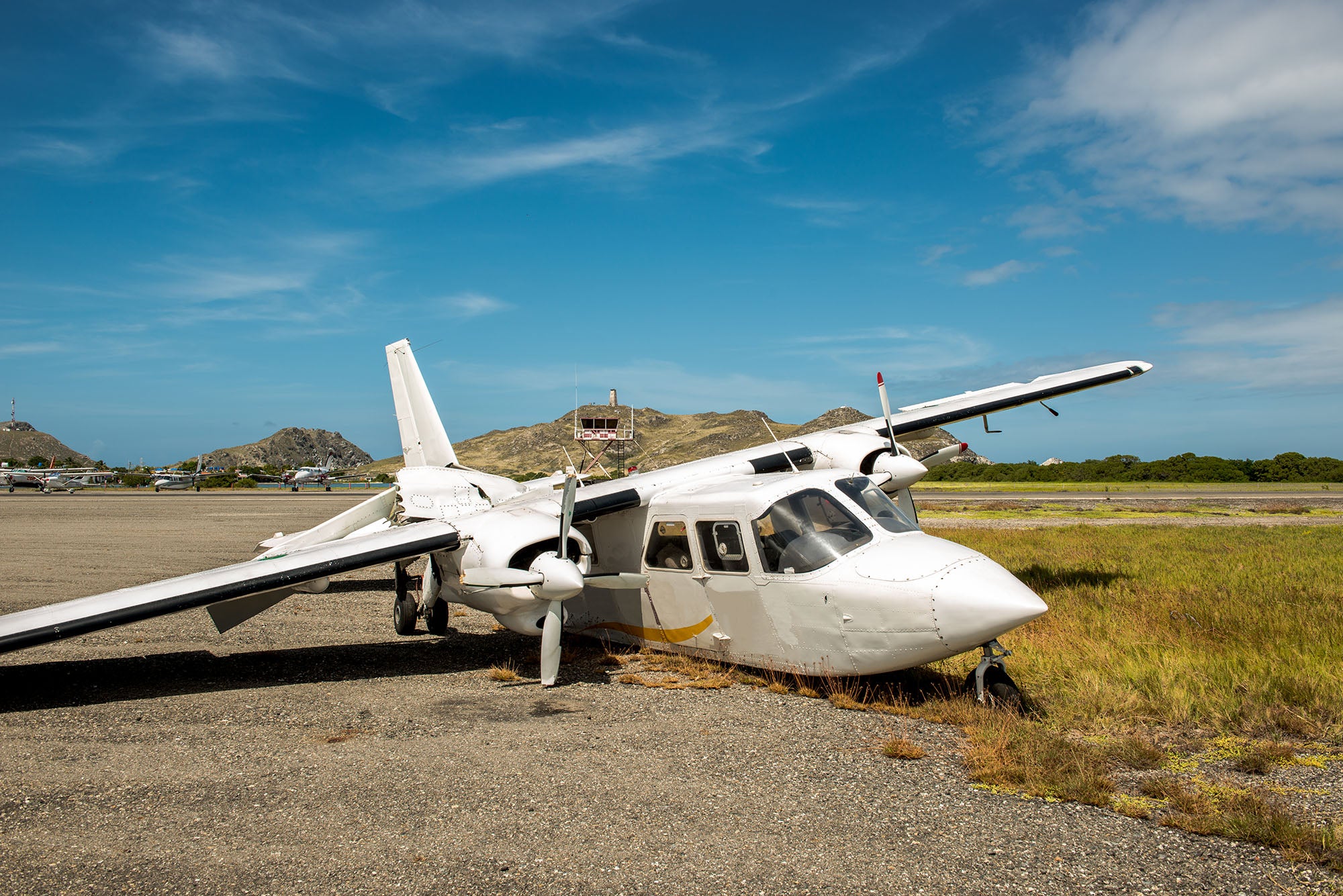 Crashed aircraft