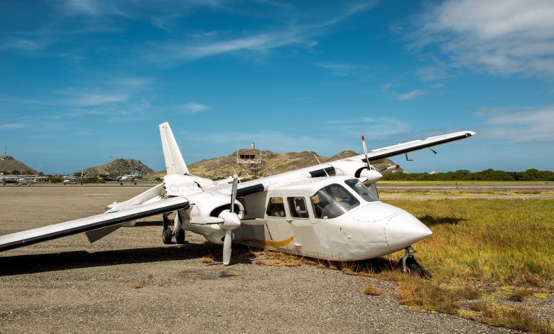 Crashed aircraft