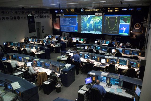 NASA Mission Control Center