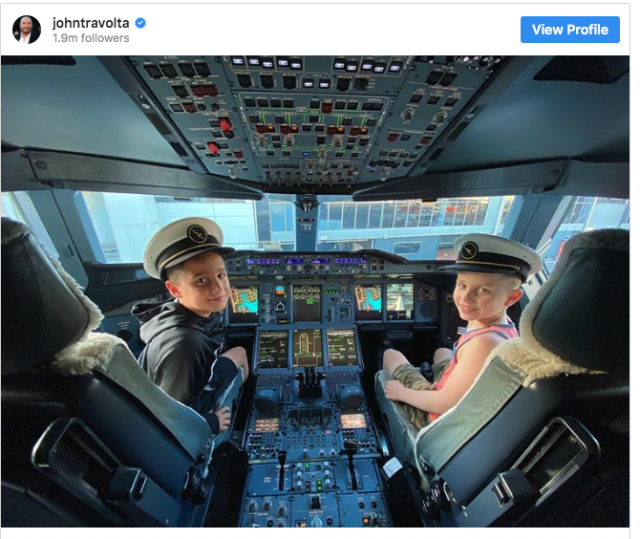 Pilot Ben Travolta