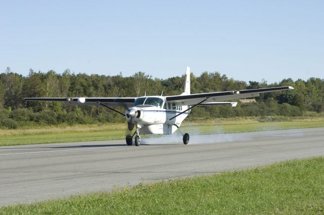 Plane's brakes