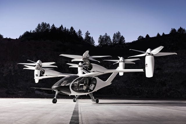 Joby Aviation Urban Air Mobility Vehicle