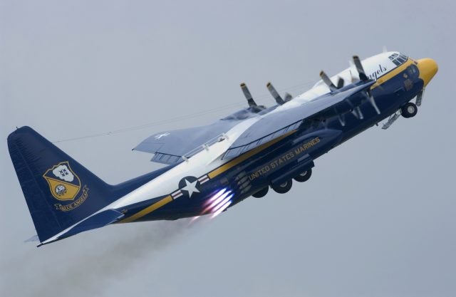 The Blue Angels C-130