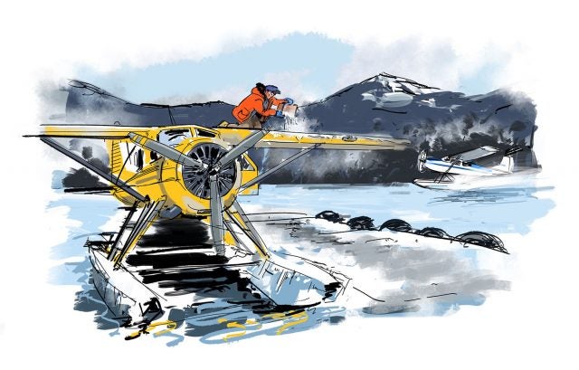 Alaska floatplane