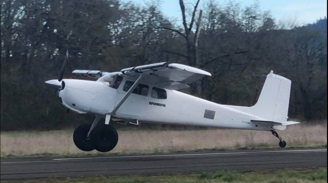 A modified Cessna 175 Skylark