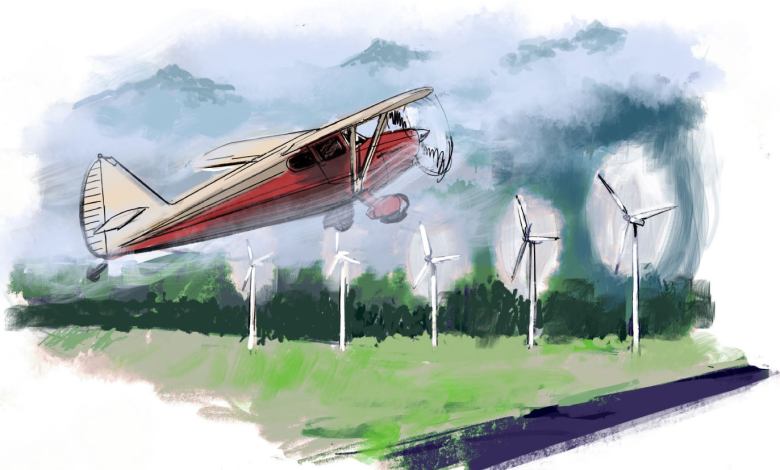 Rocky Mountain Turbulence in an Old Stinson