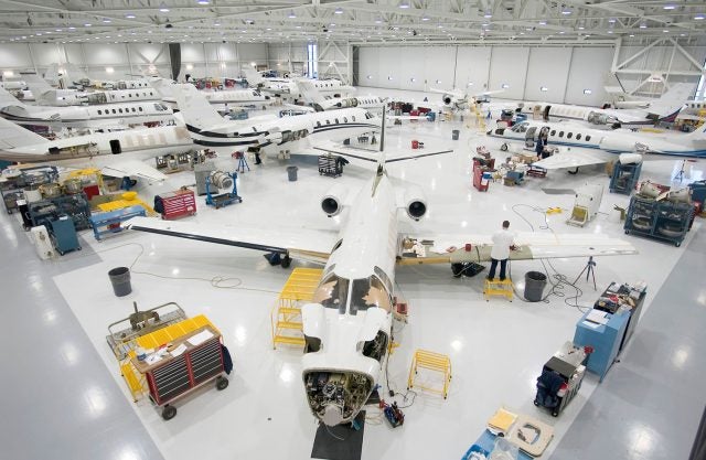 Textron furloughs workers during the coronavirus pandemic.