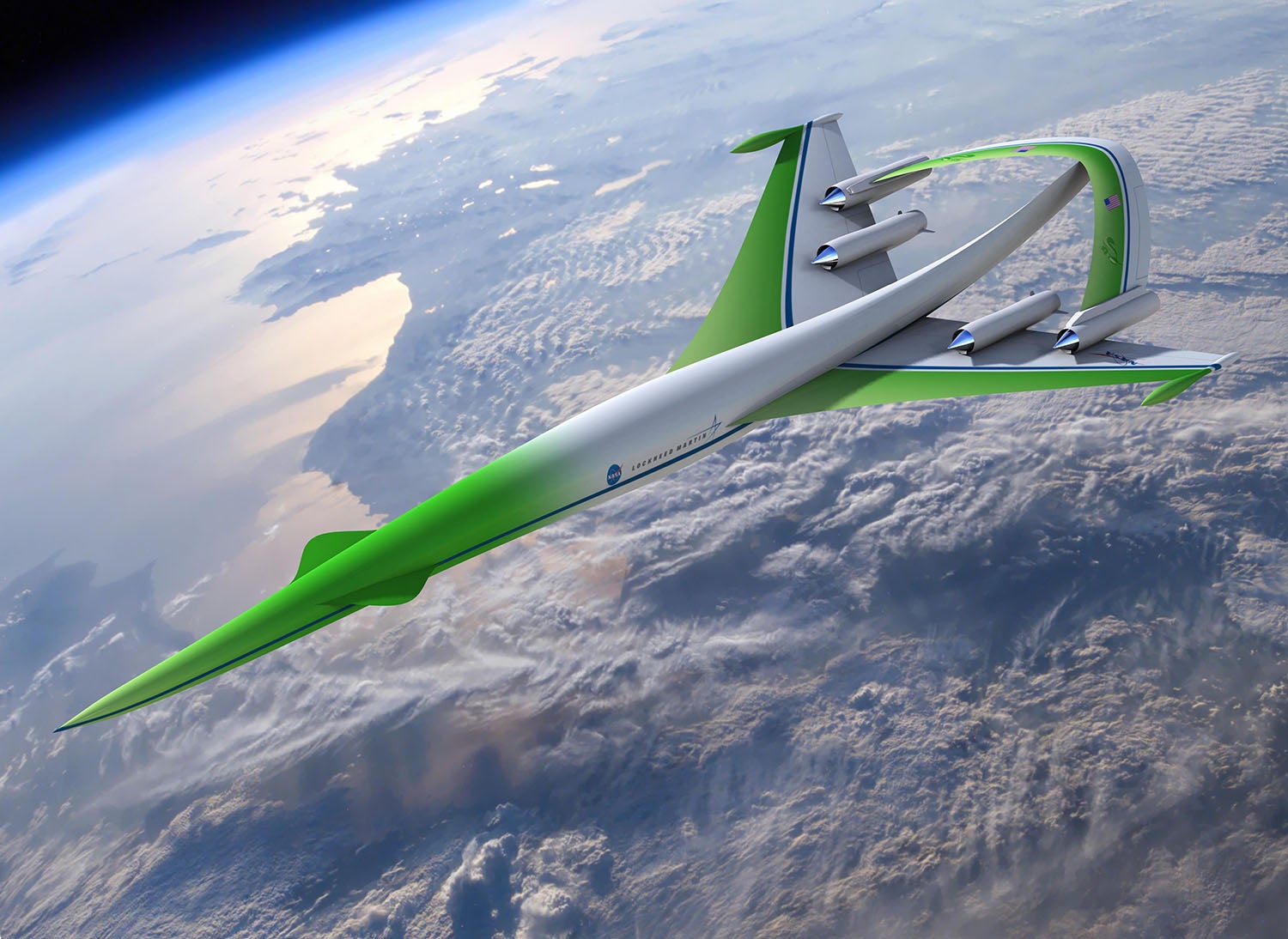 Lockheed Martin supersonic concept design