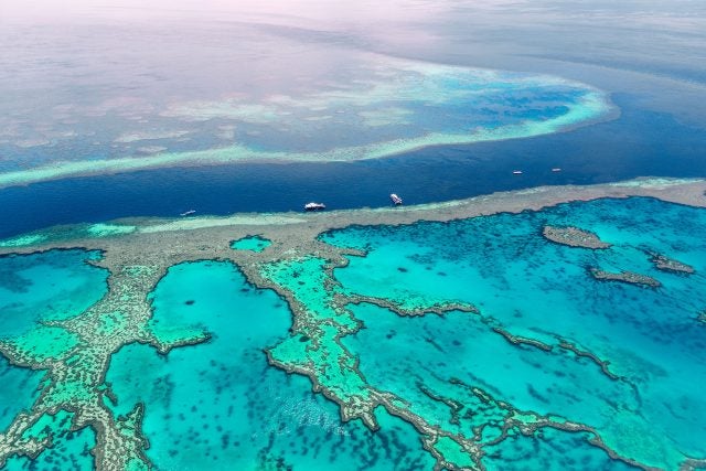 Aerial view of Australia