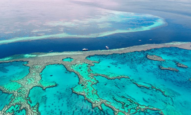Aerial view of Australia