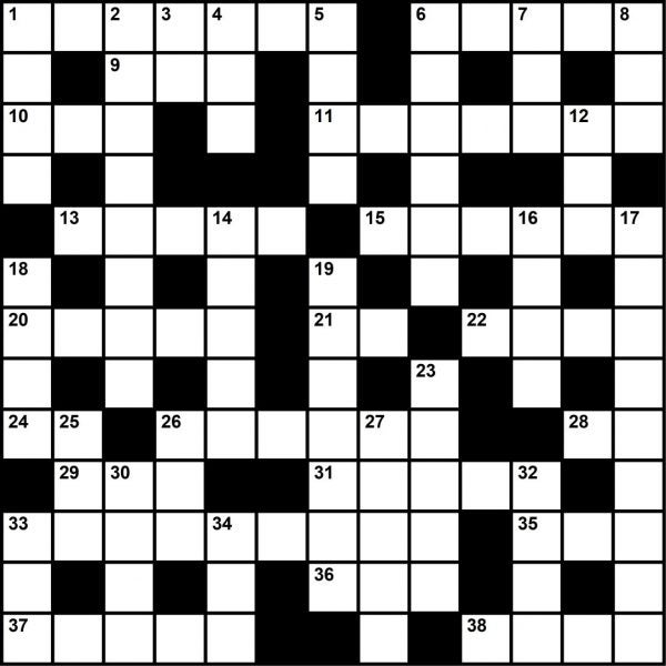 May 2020 Crossword