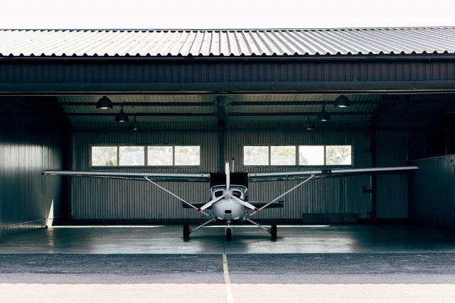 Help your airplane shelter in place.