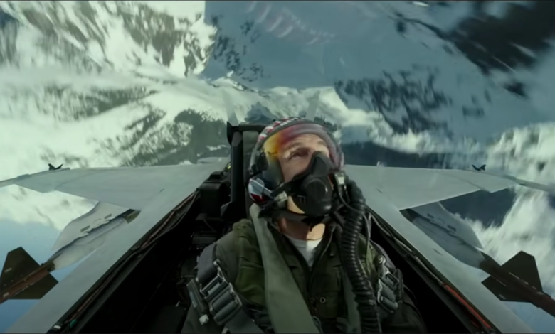 A screenshot from Top Gun: Maverick