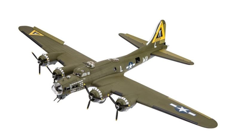 B-17G Flying Fortress Swamp Fire Die-Cast Model