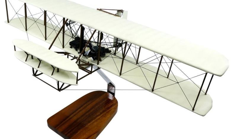 Wright Flyer Mahogany Model
