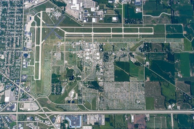 Wittman Regional Airport in Oshkosh, Wisconsin
