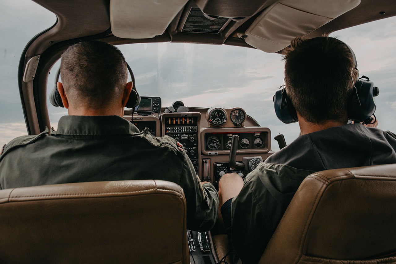 Pilots in turbulence.