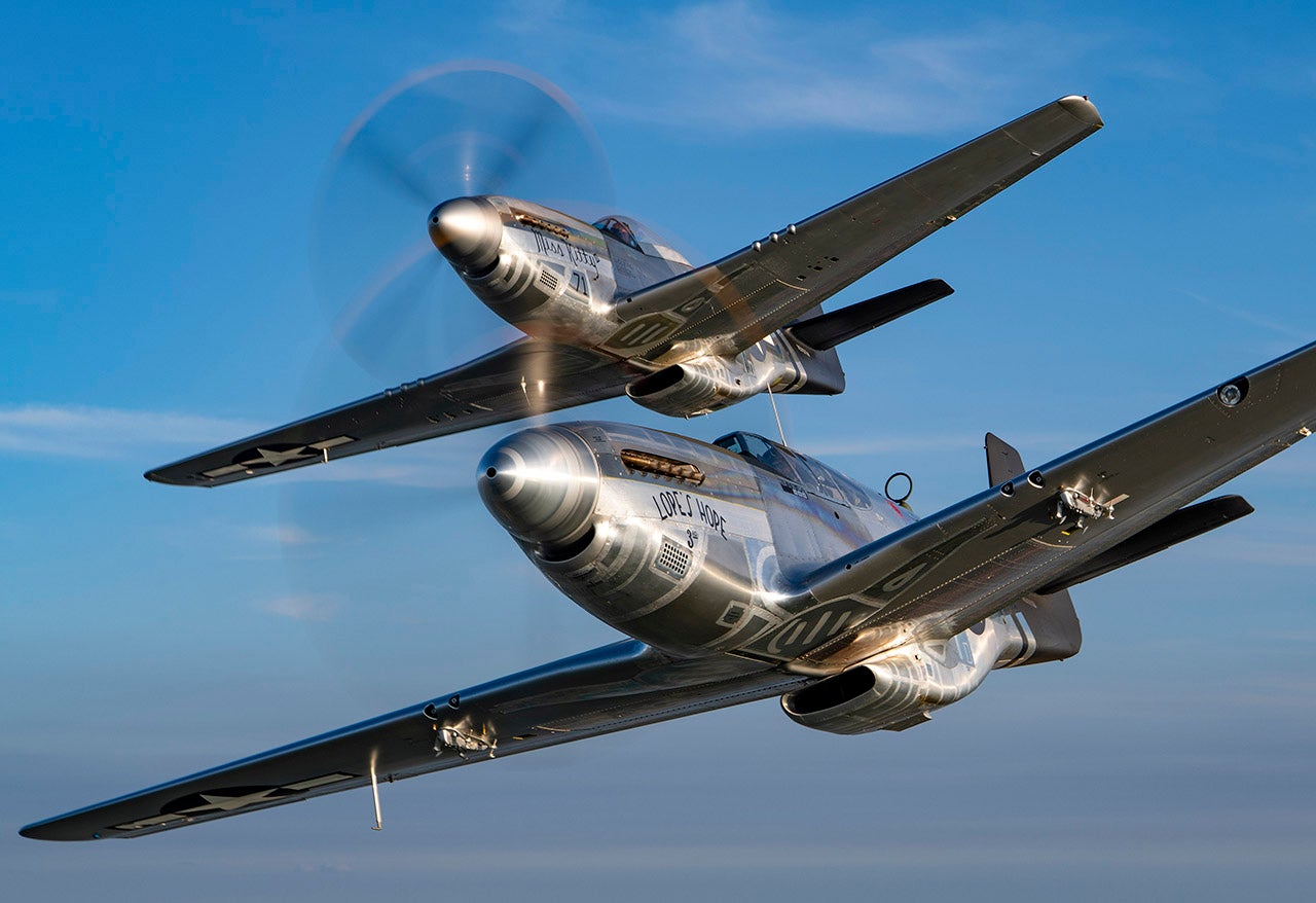 P-51s Shine Bright