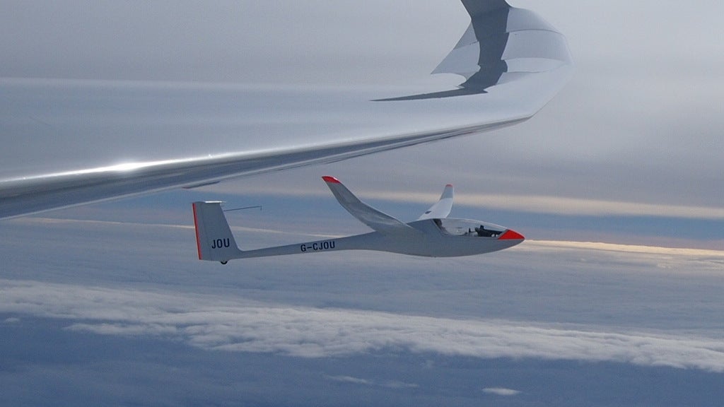A MINILAK sailplane similar to the accident aircraft.