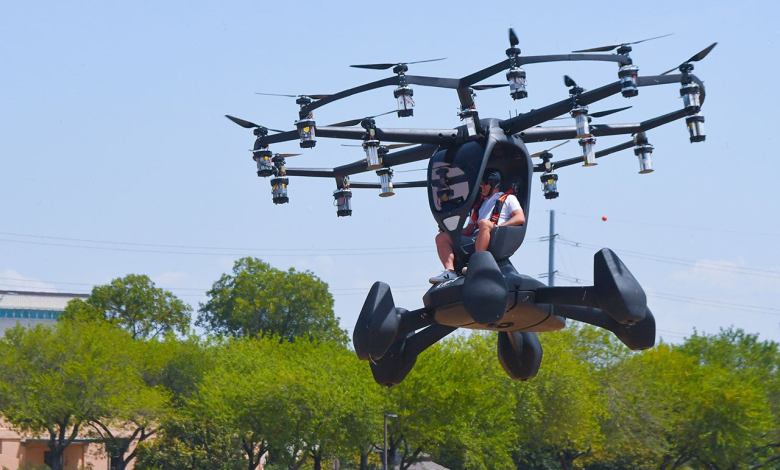 Hexa personal multicopter.