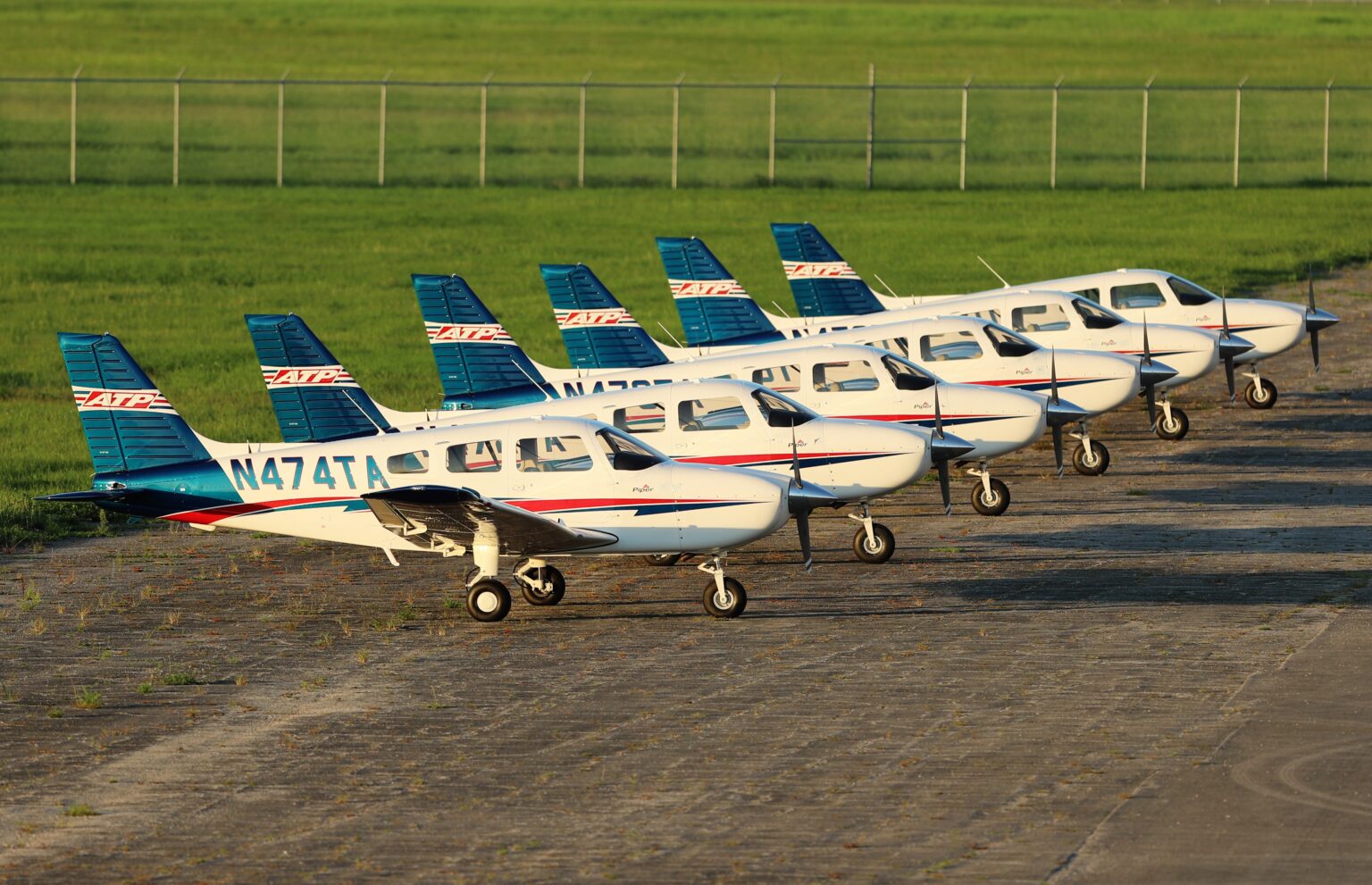 One of the success stories of first half 2020 aircraft sales was Piper’s popular Archer training platform. Shown here are Archers destined for training provider ATP.