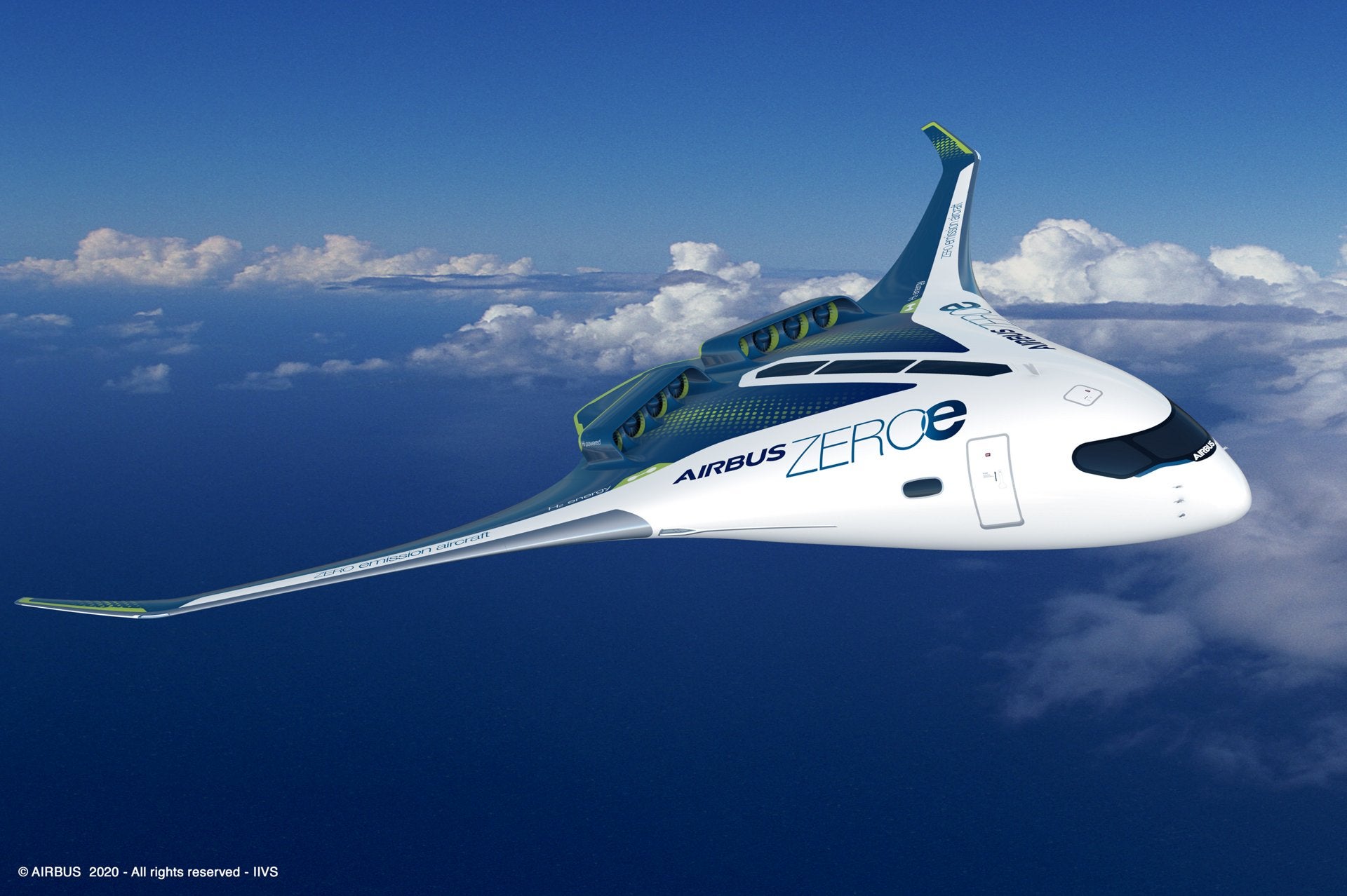 Airbus hydrogen-powered airliner