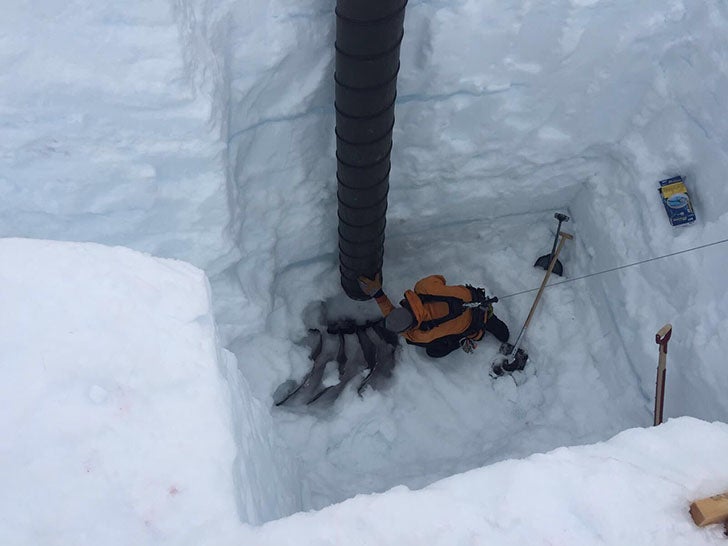 Airbus A380 Engine Fell Off The Plane; Hopeful Investigators Dug It Out Of Deep Snow