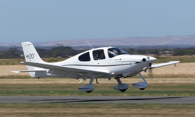 A Cirrus SR20 similar to the accident airplane.