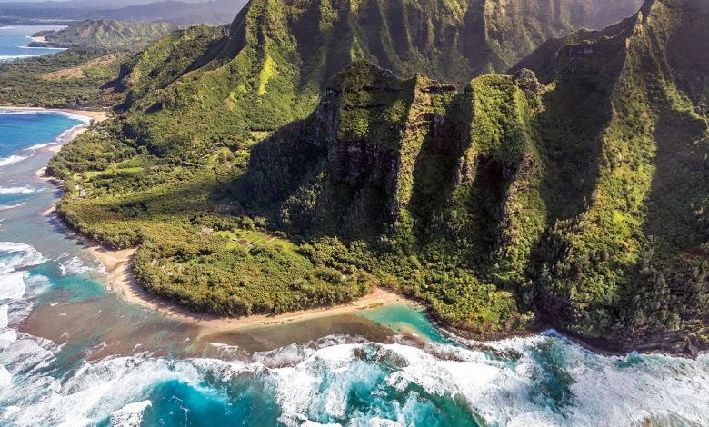 Kee Beach, Kauai, Hawaii