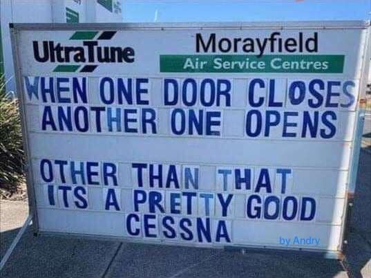 When one door closes