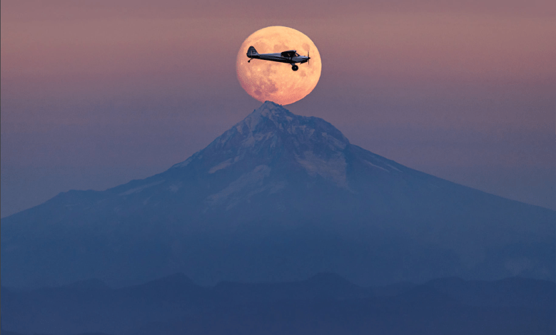 Photo of the Week: Framed by the Moon