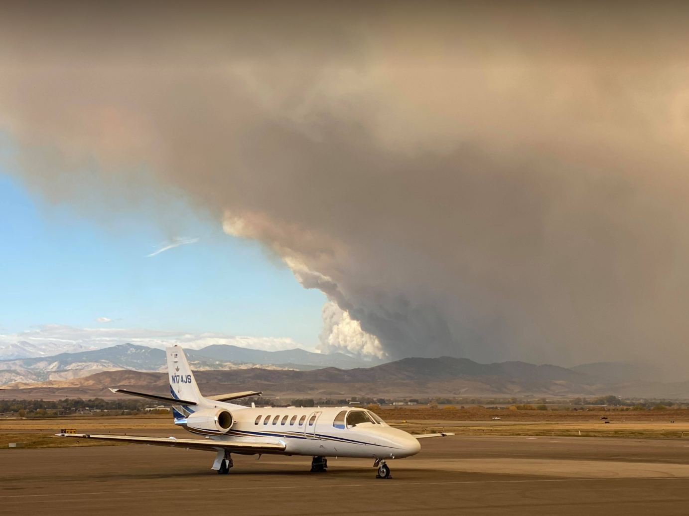 Colorado wildfire photo