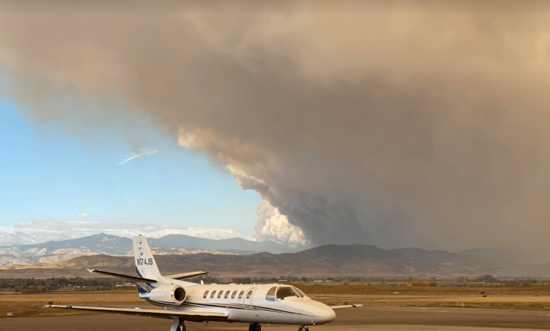 Colorado wildfire photo