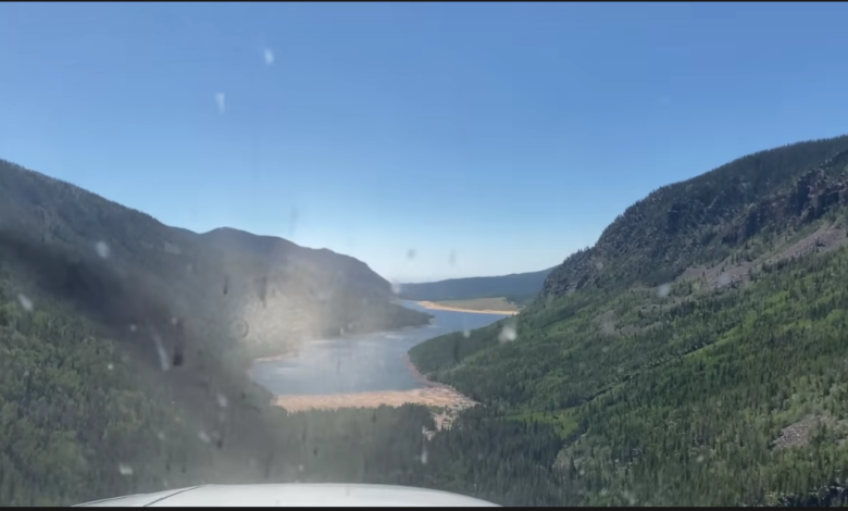 A screen shot of the Mikesell Family Cessna 210 crash.
