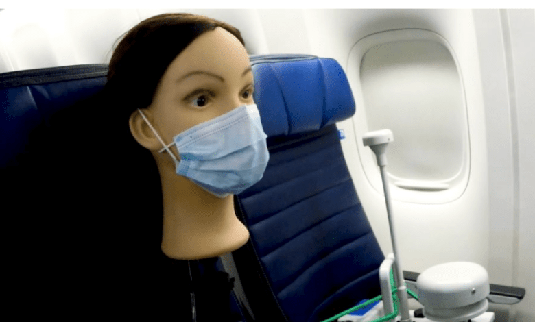 Department of Defense Finds Low Risk Of Covid-19 Transmission On Commercial Flights. Courtesy of United Airlines
