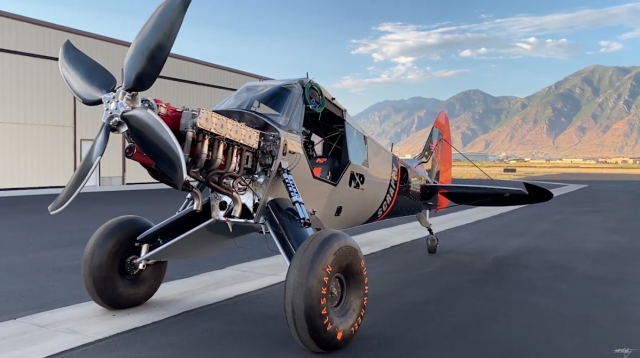Experimental airplane project Scrappy.