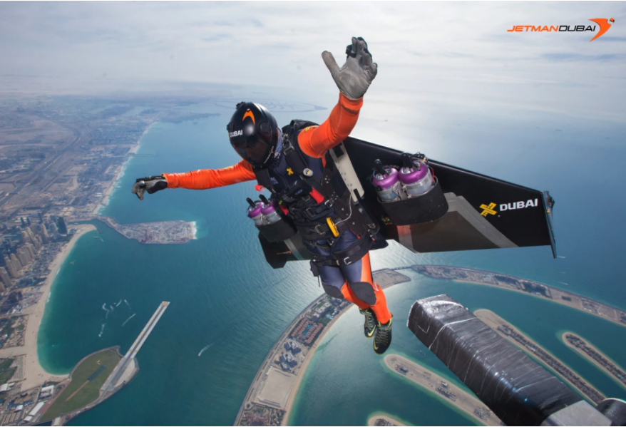 Extreme flyer Vince Reffet