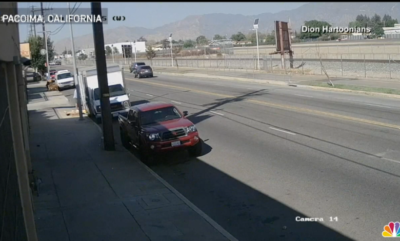 Screencapture of the Whiteman crash