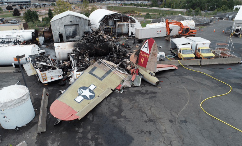 2019 Collings Foundation B-17 Crash.