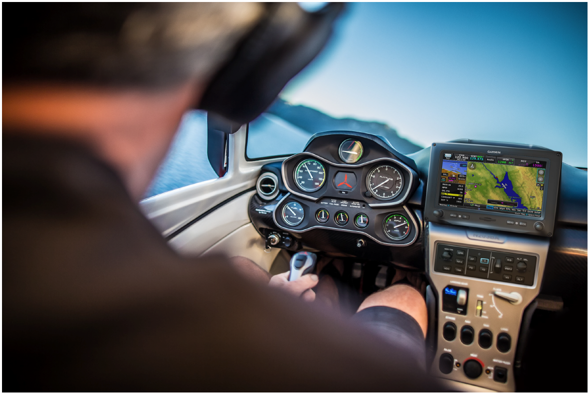 Icon Aircraft can now boast the most compact Garmin G3X Touch flat panel in the industry. Image courtesy of Icon AircraftI