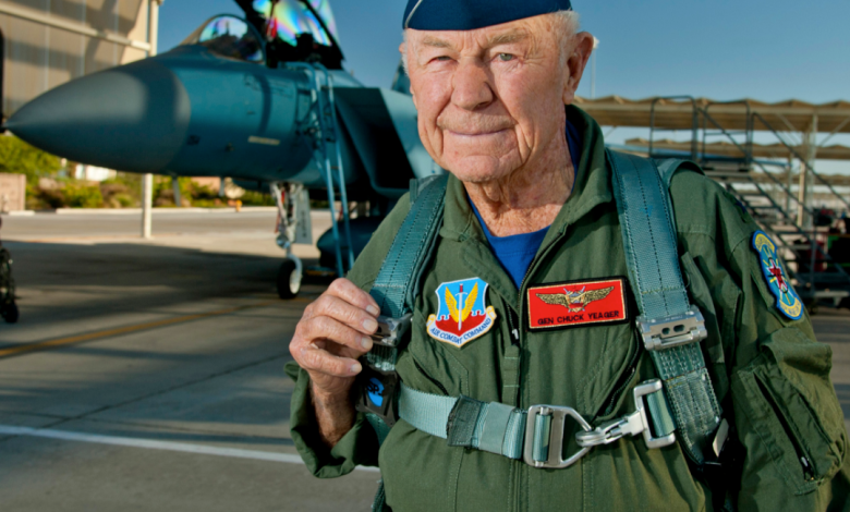 General Chuck Yeager at 89. Photo by Master Sgt. Jason Edwards, Courtesy United States Air Force