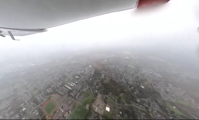 Missed Approach At Tacoma Narrows