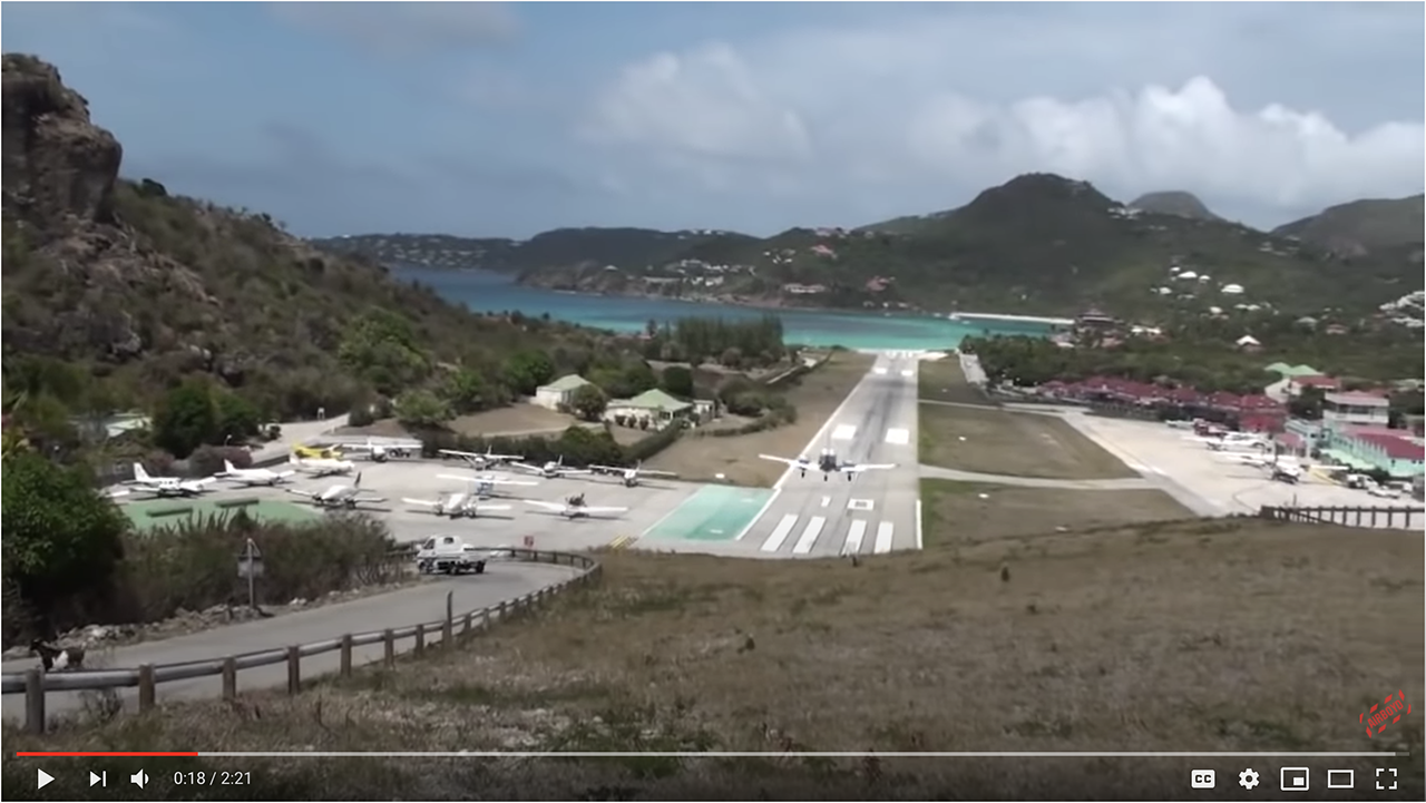 St. Barth's Landing Fail