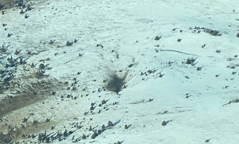 Photo of a Citation crash in Oregon. Courtesy of John Parker.
