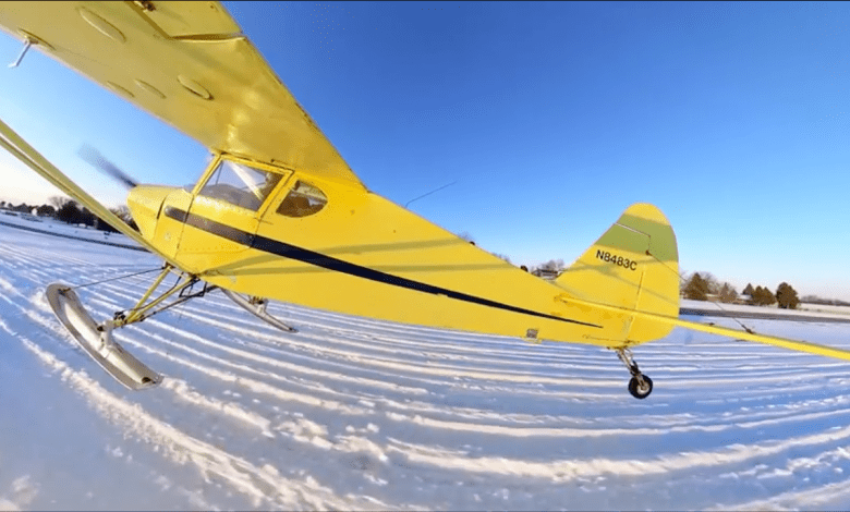Ski flying