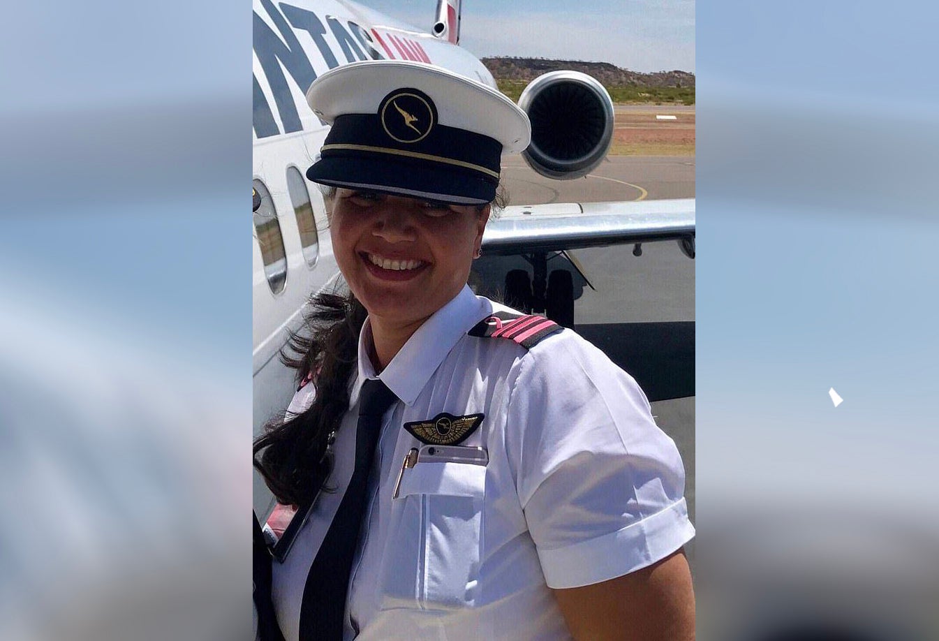 Jacinda Cottee, a former first officer for QantasLink