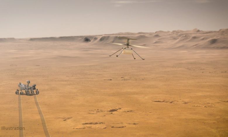 Mars Helicopter Fourth Flight